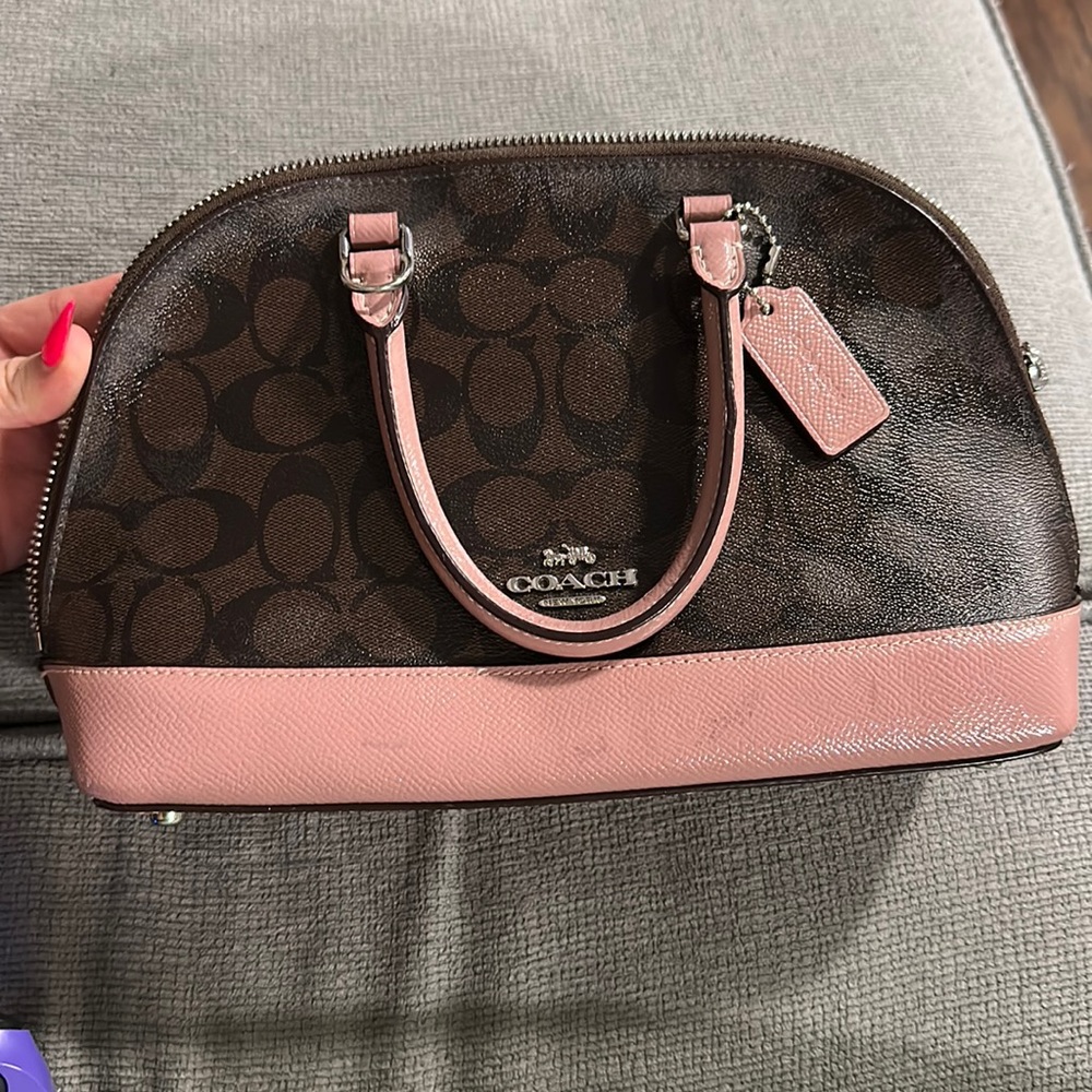 Coach mini sierra crossbody bag